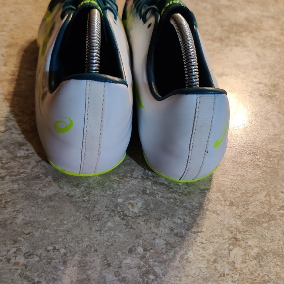 Men\'s ASICS Hyper Sprint Cleats Size 12 Track Shoes 1091A015 Green White New main image 4